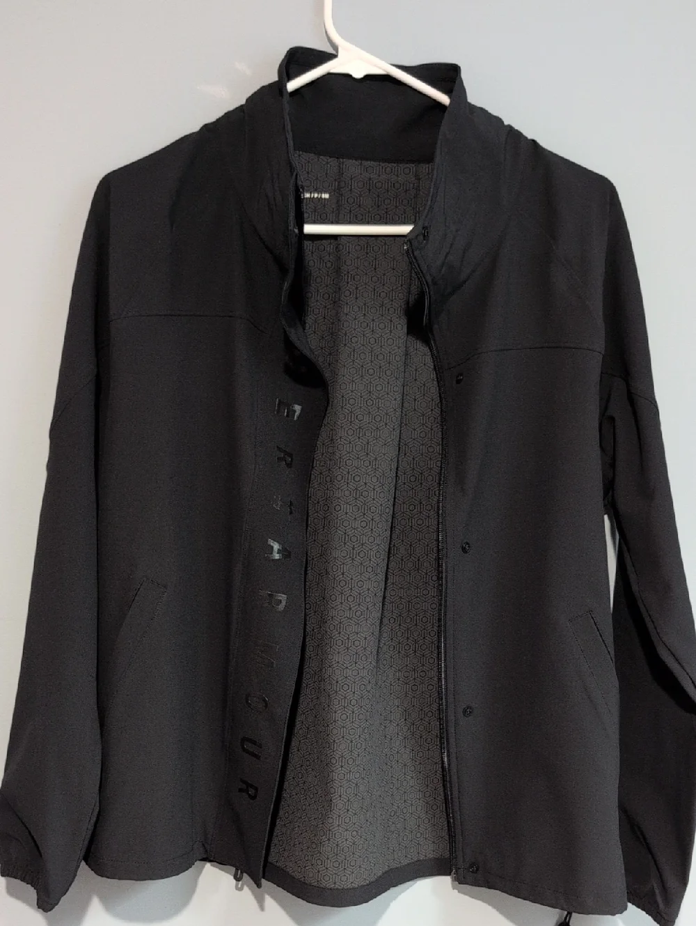 Under Armour Women's Black Athlete Recovery Loose Jacket Size Small - Picture 4 of 16
